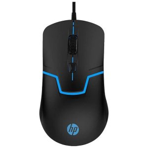 Hp M100 Usb Wired Gaming Optical Mouse With Led Backlight And Adjustable 1000/1600 Dpi 3 Buttons For Gaming