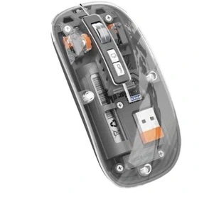 K-2000/2100 Dual Mode Bluetooth & 2.4GHz Wireless Transparent Mouse - Image 2
